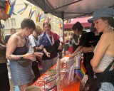 Begegnung, Information und Austausch gehörten selbstverständlich zum CSD dazu.