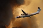 Incendie de Saumos en Gironde Fin Juillet ©cliché non libre de droit